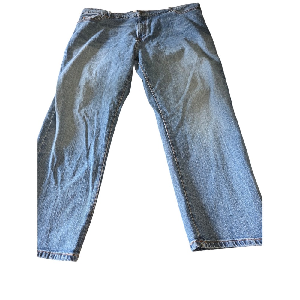 Tommy Jeans Mens Straight Leg Denim Blue Medium Wash Pants 44x26